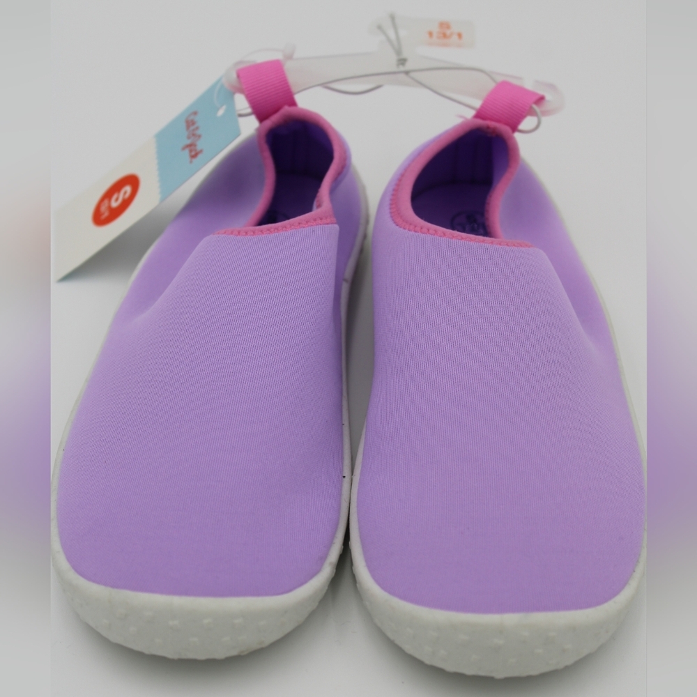 Cat & Jack Kids Slip-On Water Shoes — Purple, Size 13/1 (NWT) - Picture 2 of 6